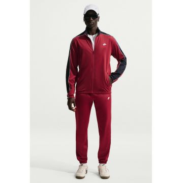 Trening cu terminatii elastice Club - Rosu inchis/Bleumarin