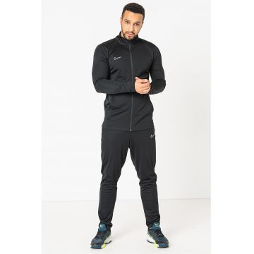 Trening slim fit cu Dri-FIT pentru fotbal Academy - Alb/Negru