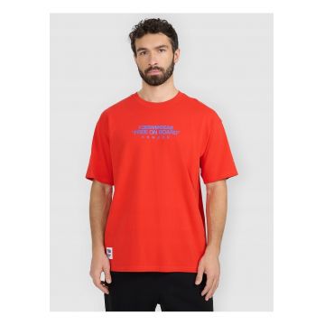 Tricou barbat -  bumbac - rosu