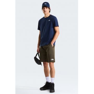 Tricou din bumbac cu logo Evolution - Bleumarin