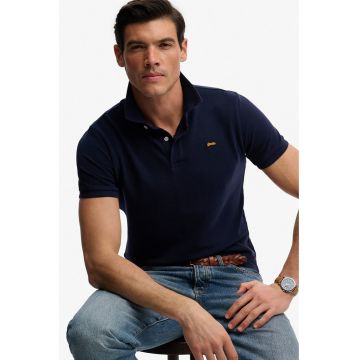 Tricou polo regular fit - Albastru ultramarin