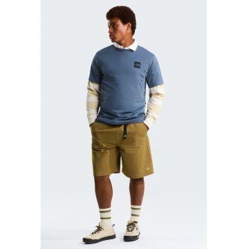 Tricou regular fit Evolution - Negru/Albastru lavanda