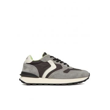 barbati  Lead-Black - gri - piele naturala - Gri