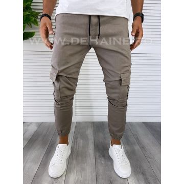 Blugi barbati conici camel cu buzunare laterale B3574 D3-5.2