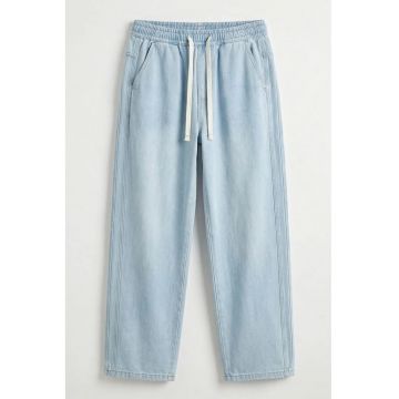 Blugi de barbati -  bumbac/elastan - albastru deschis