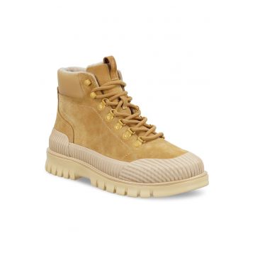 Cizme barbati -  piele naturala - bej - Bej