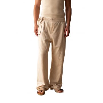 Pantaloni barbati -  bumbac - bej