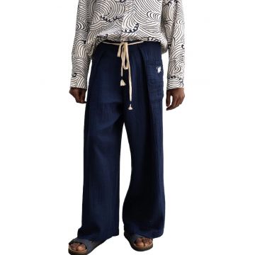 Pantaloni barbati -  bumbac - bleumarin