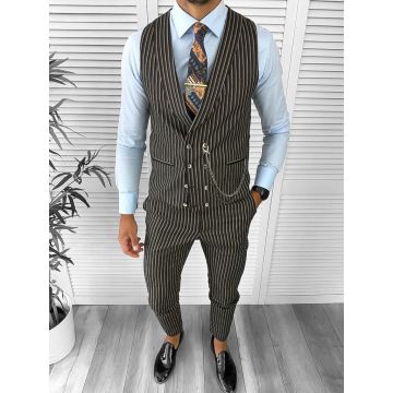 Pantaloni barbati eleganti in carouri 10065 P19-3.2