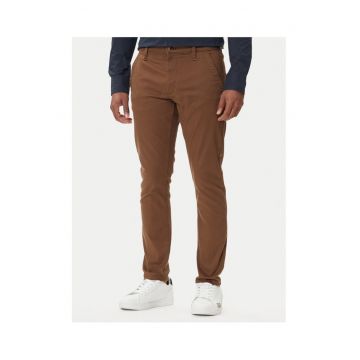 Pantaloni barbati -  maro - chino