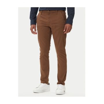 Pantaloni barbati -  maro - chino