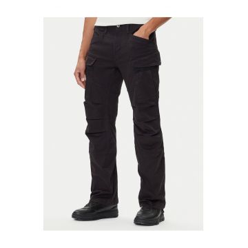 Pantaloni barbati -  negru - material de calitate