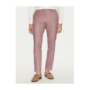 Pantaloni barbati  roz -