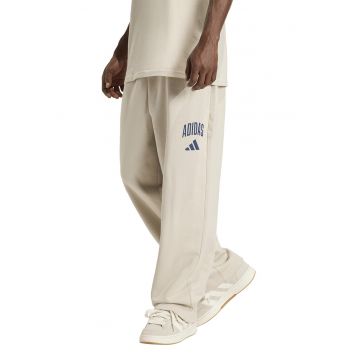 Pantaloni de trening cu logo - Bej deschis