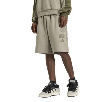 Pantaloni scurti cu buzunare laterale Collegiate - Maro nisip