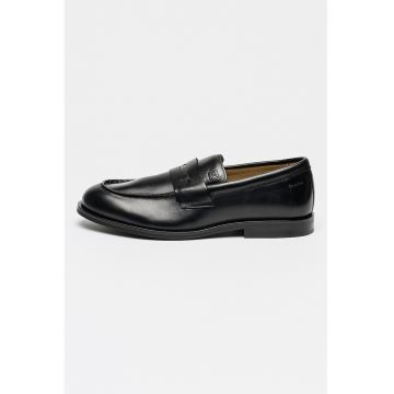 Pantofi loafer de cauciuc Ess - Negru