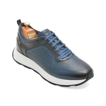 Pantofi sport LE COLONEL albastri, 73526, din piele naturala