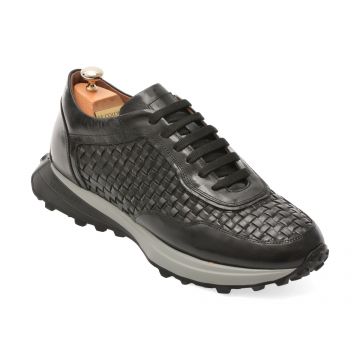 Pantofi sport LE COLONEL negri, 66748, din piele naturala