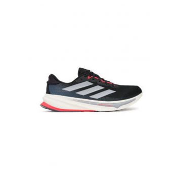 Pantofi textili de alergare cu print logofwqfwq - Negru