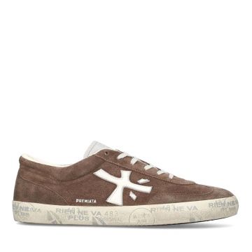 Sneakers bărbați Premiata David maro din piele întoarsă 1691BP8094VM