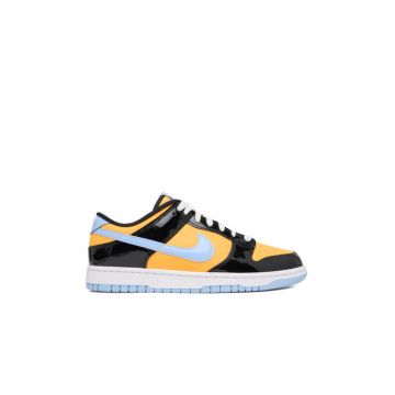 Tenisi barbati  Dunk Low Retro SE - piele naturala - negru/aluminiu - portocaliu