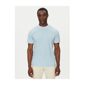 Tricou barbati  albastru deschis - bumbac