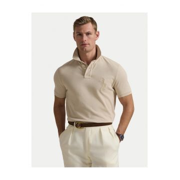 Tricou barbati  bej - material 100% bumbac