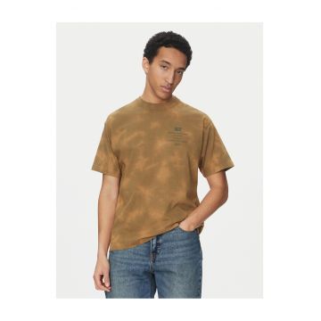 Tricou barbati  maro - bumbac