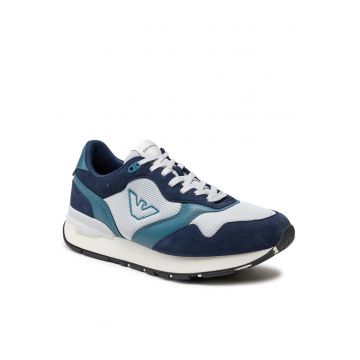 barbati  bleumarin - textil - Bleumarin