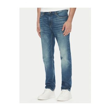 Blugi barbati  albastru - din denim -