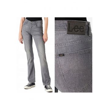 Blugi Barbati -  Daren - Straight Fit - Talie Medie - 5 Buzunare - Fermoar - Lungi - Bumbac - W32-L32 US - Albastru