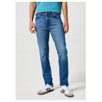 Blugi Barbati -  Larston - Slim Fit - Talie Medie - 5 Buzunare - Fermoar - Lungi - Bumbac - W30-L34 US - Albastru