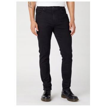 Blugi Barbati -  Larston - Slim Fit - Talie Medie - 5 Buzunare - Fermoar - Lungi - Bumbac - W30-L34 US - Negru