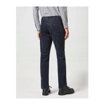 Blugi Barbati -  Texas Slim - Straight Fit - Talie Medie - 5 Buzunare - Fermoar - Lungi - Bumbac - Albastru - Albastru