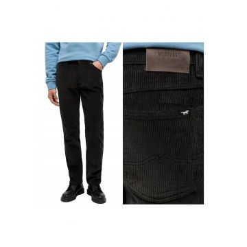 Blugi Barbati -  Tramper Straight S - Straight Fit - Talie Medie - 5 Buzunare - Fermoar - Lungi - Bumbac - W32-L32 US - Negru