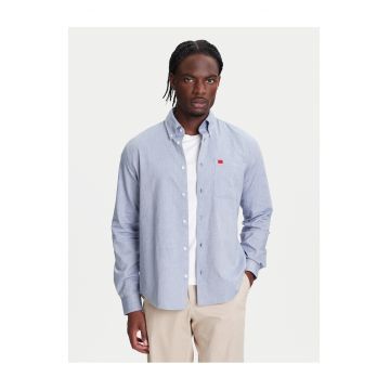 Camasa barbati  albastru - bumbac