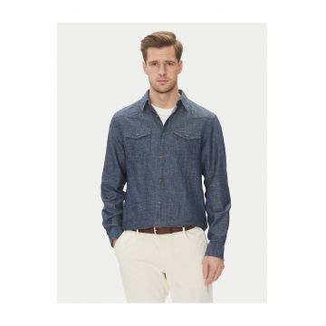 Camasa barbati  bleumarin -