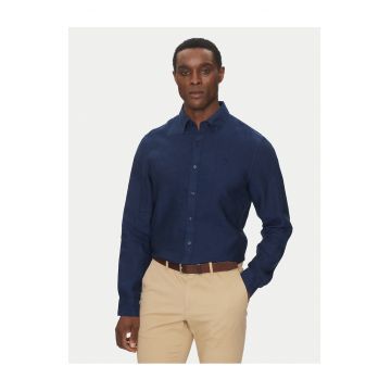 Camasa barbati -  bleumarin - bumbac