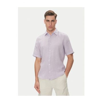 Camasa barbati  violet - bumbac