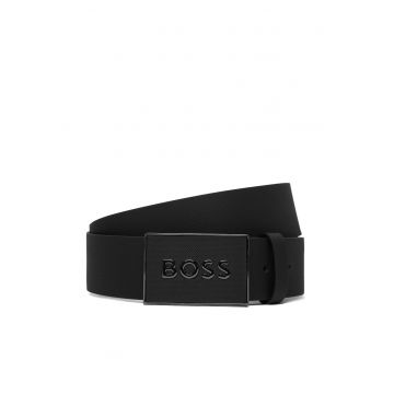 Curea barbateasca din piele naturala  Black 003 Boss Black 003 50471333 pentru barbati
