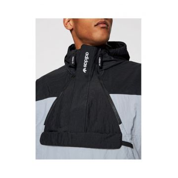 Geaca Anorak barbati  negru - gri -