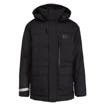 Geaca de iarna barbati  negru - din material rezistent -