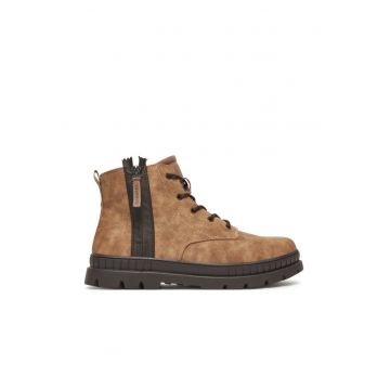 Ghete barbati  Sand 5300 - piele naturala - culoare bej