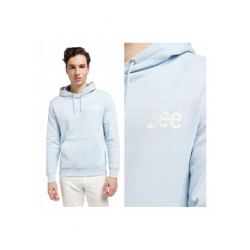 Hanorac Barbati -  Core Hoodie - Regular Fit - Cu Gluga - 1 Buzunar - Maneci Lungi - Bumbac - Fara Inchidere - M INTL - Albastru