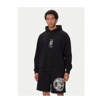 Hanorac negru  pentru barbati