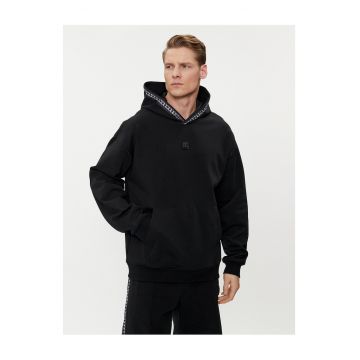 Hanorac simplu pentru barbati  negru -