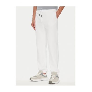 Pantaloni barbati  alb - trening -