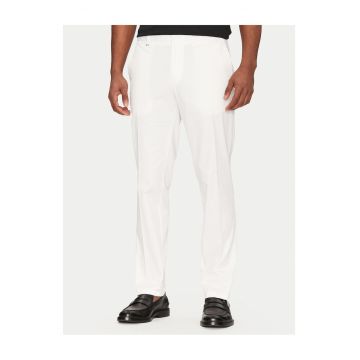 Pantaloni barbati  culoare alb