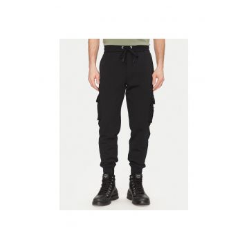Pantaloni sport barbati  negru -
