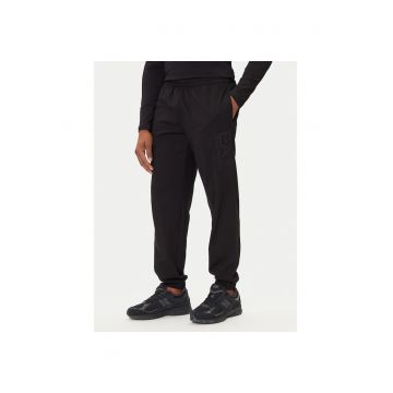 Pantaloni sport barbati  negru - de trening